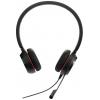Jabra Evolve 30 II UC Headset otevřená (On Ear) kabelová stereo černá Vypnutí zvuku mikrofonu, regulace hlasitosti Počítače