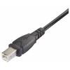 Renkforce USB 2.0 kabelový adaptér [1x USB 2.0 zástrčka B - 1x Svorka] RF-6443964 30 cm PVC plášť