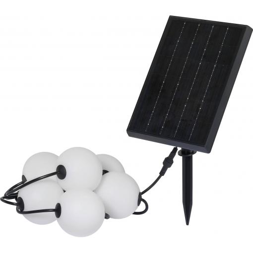 Sygonix SY-6662320 solární světelný řetěz 2.4 W bílá, černá