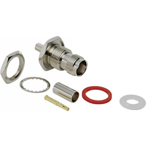 BKL Electronic 0405047/D TNC konektor zásuvka, vestavná vertikální 50 Ω 1 ks