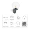 Steinel AUSSENLEUCHTE L 585 S ANT 035723 venkovní nástěnné osvětlení s PIR detektorem LED E27 60 W antracitová