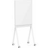 SpeaKa Professional magnetická skleněná tabule SP-SMW-001 (š x v) 760 mm x 959 mm bílá Vč. magnetů čtyřramenná noha se 4 kolečky