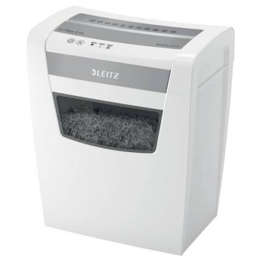 Leitz IQ Office S P4 skartovačka 12 listů na kousky 4 x 28 mm P-4 23 l Křížový řez kancelářské sponky, sponky do sešívačky