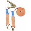 TOOLCRAFT TO-9610002 dvoudílný upínací popruh Přivazovací únosnost napřímo (LC)=1000 daN (d x š) 4000 mm x 38 mm přezka se zubatým páskem