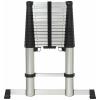 TOOLCRAFT TO-9610266 Slitina hliníku teleskopický žebřík Montáž bez nářadí max.prac. výška: 5.12 m hliník EN 131 18.68 kg