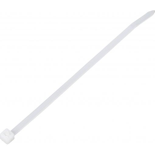 TRU COMPONENTS TC-13340660, TC-RT-160-4.6-N, stahovací pásky, 4.6 mm, 160 mm, přírodní, rozpojitelná, chemická odolnost, 100 ks