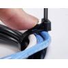 TRU COMPONENTS TC-13340648, TC-RT-150-7.6-B, stahovací pásky, 7.6 mm, 150 mm, černá, rozpojitelná, chemická odolnost, odolná vůči UV záření, 100 ks