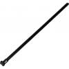 TRU COMPONENTS TC-13340652, TC-RT-250-7.6-B, stahovací pásky, 7.6 mm, 250 mm, černá, rozpojitelná, chemická odolnost, odolná vůči UV záření, 100 ks