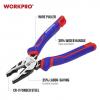 WorkPro WP231025 pro elektroniku a jemnou mechaniku kombinované kleště, 180 mm