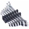 TOOLCRAFT TO-9626412 sada ráčnových jednostranných uzavřených klíčů 7dílná Délka klíče (cm) (jen pro nadpis) 8 - 19 mm