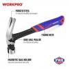 WorkPro WP241013 kladivo s rozštěpem s ergonomickou rukojetí, tvrdé 450 g 1 ks