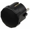 Sygonix SY-6629386 zástrčka polypropylen (PP) 250 V/AC černá
