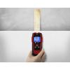 TOOLCRAFT detektor TO-9627699 Detekční hloubka (max.) 12 m Druh materiálu dřeva, železných kovů, neželezných kovů, kabely vedoucí napětí