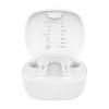 Belkin SoundForm Motion Headset do uší (In Ear) Bluetooth® bílá headset, Nabíjecí pouzdro, odolné vůči potu