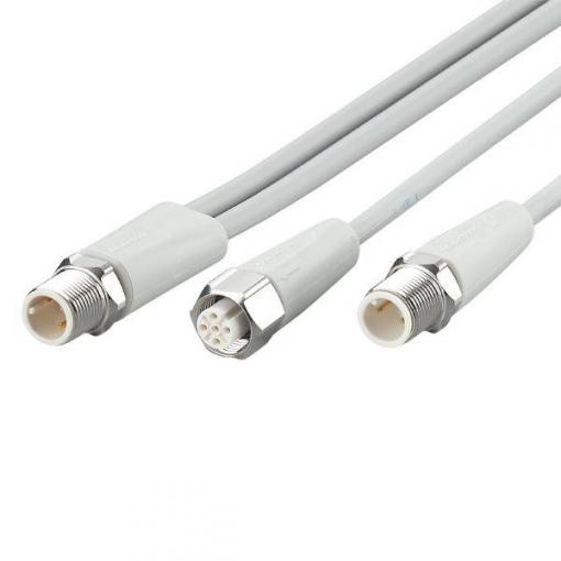 ifm Electronic EVF651 Spojovací kabel, EVF651, piny: 4, 5, 0.2 m, 1 ks