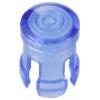 TRU COMPONENTS TC-13030652 krytka světla modrá, transparentní Vhodný pro (LED) LED 3 mm
