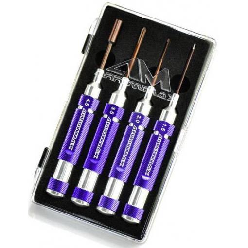 ArrowMax AM-290910 sada nářadí Velikost vnitřním šestihranem 4.5, Křížový šroubovák velikosti 2, 3.5, Vnější šestihran, velikost 1.5
