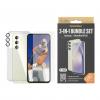 PanzerGlass 3-in-1 Ultra Wide Fit Bundle Glass + Case + Lens Pouzdro + sada ochranného skla Samsung Galaxy A55 5G odolné vůči nárazům B0470+7358