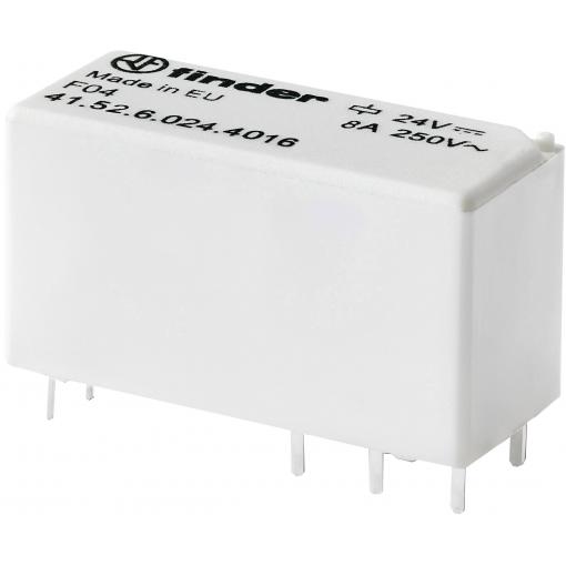 Finder 41.52.6.012.4016, 41.52.6.012.4016-20 relé do DPS, bistabilní, 2 cívky, 400 V/AC, 8 A, 1 ks
