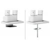 Neomounts držák na stůl pro monitor DS70S-950WH2 2 Displej: (s) 43,2 cm (17) - 88,9 cm (35) černá nastavitelná výška, naklápěcí, nakláněcí, otočný