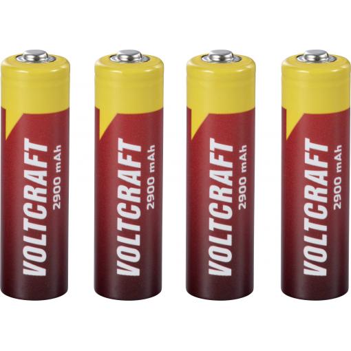 VOLTCRAFT Extreme Power FR6 tužková baterie AA lithiová, 2900 mAh, 1.5 V, 4 ks