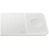 Samsung EP-P6300 Wireless Charger Trio indukční nabíjecí stanice, bezdrátová nabíječka, Rychlonabíječka, Magnetické připojení, Bezdrátové nabíjení Qi, bílá
