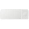 Samsung EP-P6300 Wireless Charger Trio indukční nabíjecí stanice, bezdrátová nabíječka, Rychlonabíječka, Magnetické připojení, Bezdrátové nabíjení Qi, bílá