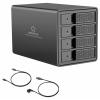 Renkforce RF-6647598 8,9 cm (3,5 palce) kryt pevného disku 4 Bay 3.5 palec USB 3.0