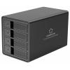 Renkforce RF-6647598 8,9 cm (3,5 palce) kryt pevného disku 4 Bay 3.5 palec USB 3.0