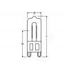 Žárovka OSRAM 66740 OVEN 40W 230V G9 300°C do trouby FS1  O703576