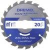Dremel DREMEL Multi Material Kreissägeblatt 85mm CS600 2608846430​ pilový kotouč 85 mm 1 ks