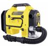 STANLEY SXVI02001, Akumulátorový kompresor, 10 bar, 12V adaptér pro napájení přes kabel, digitální displej