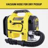STANLEY SXVI02001, Akumulátorový kompresor, 10 bar, 12V adaptér pro napájení přes kabel, digitální displej