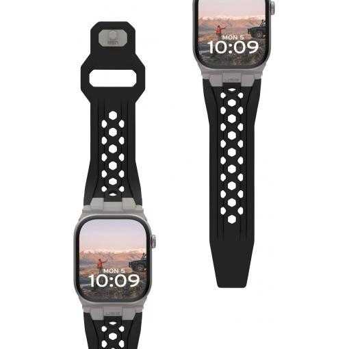 Urban Armor Gear Monarch náramek 42 mm, 44 mm, 45 mm, 46 mm, 49 mm černá, titan Watch Series 1, Watch Series 2, Watch Series 3, Watch Series 4, Watch Series 5,