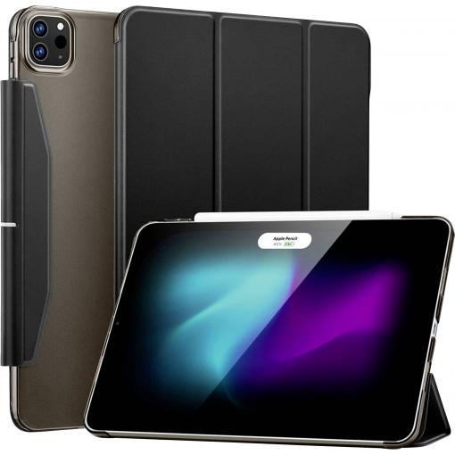 ESR Ascend Trifold obal / brašna na iPad Apple iPad Pro 13 (M4, 2024) 33 cm (13) Pouzdro typu kniha černá, transparentní