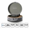 Lenco LS-66 gramofon řemínkový pohon šedá