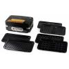 DOMO SANDWICH-WAFFEL-GRILL 3-IN-1 INKY BLACK toustovač černá