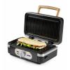 DOMO SANDWICH-WAFFEL-GRILL 3-IN-1 INKY BLACK toustovač černá