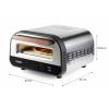 DOMO ELEKTRISCHER PIZZAOFEN “PIZZA GENIUS” pec na pečení pizzy