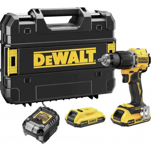DEWALT DCD799D2T-QW aku příklepový šroubovák, 2cestný, vč. 2x aku, vč. nabíječky, kufřík, DCD799D2T-QW