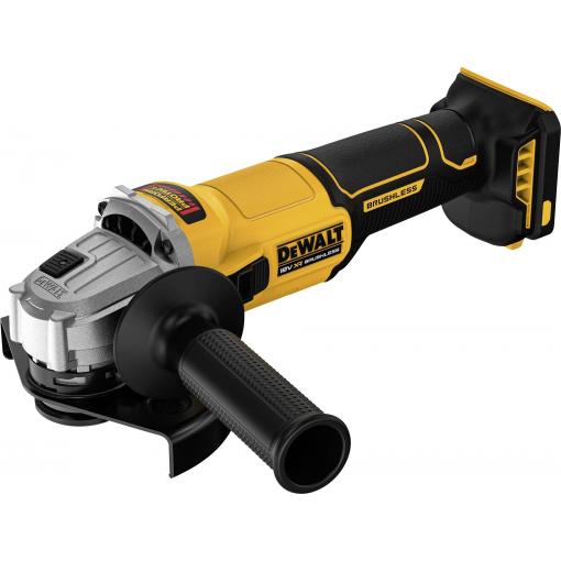 DEWALT DCG407NT-XJ DCG407NT-XJ Akumulátorová úhlová bruska 125 mm, bez akumulátoru, bez nabíječky, kufřík, 18 V