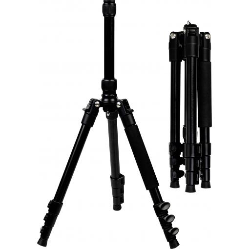 deeper Deeper Tripod trojnožka 1/4palcové min./max.výška=51 - 136 cm černá