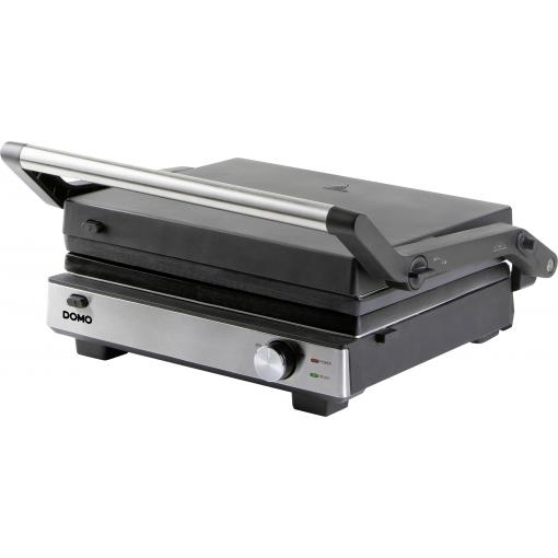 DOMO MULTIFUNKTIONALER KONTAKTGRILL 2-IN-1 stolní gril, gril, černá
