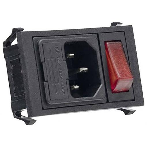 Bulgin BZV01/Z0000/02 síťový konektor zástrčka 1 ks Box