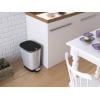 Curver CHIC BIN STYLE Abfallbehälter M [25L], silber 272236 odpadkový koš, plast, stříbrná, 1 ks