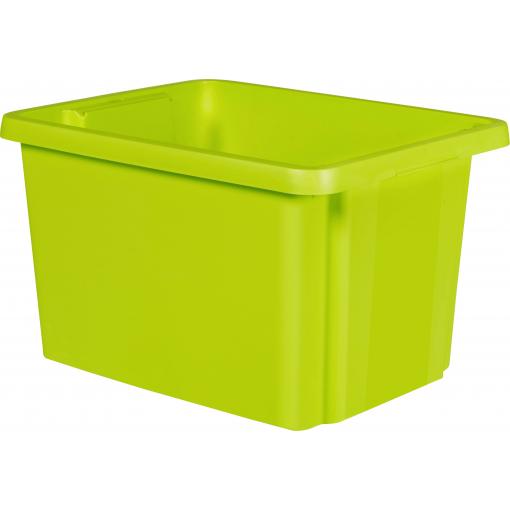 Curver 225499 otočný stohovací zásobník , ESSENTIALS Drehstapelbox 26L, grün, stohovatelné, zelená, 1 ks