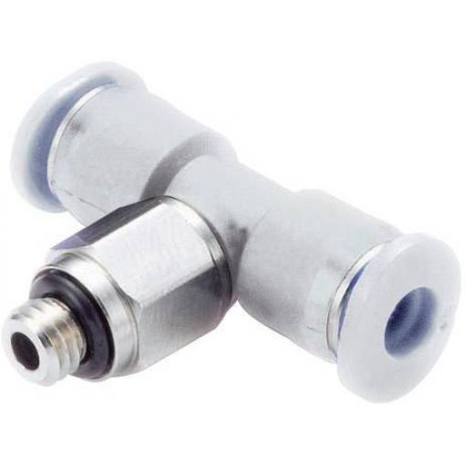 IMI NORGREN T propojka M02670405 Vnější závit: M5 Ø vedení: 4 mm 1 ks