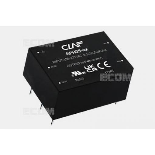 AC/DC měnič CLF APH05-12, 12 V / 420 mA, izolovaný