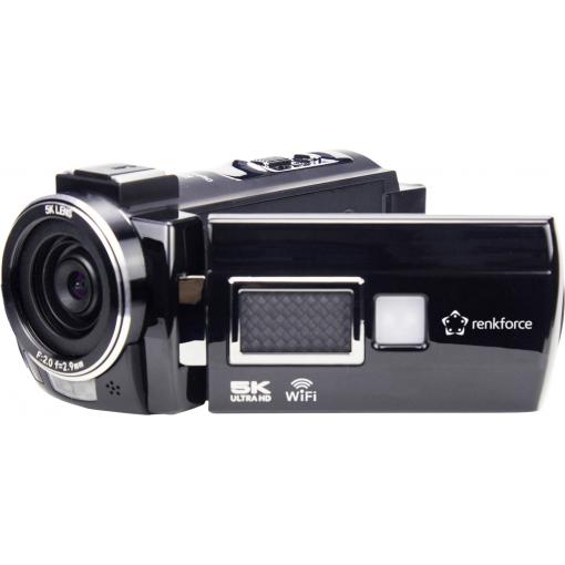 Renkforce RF-DV-200 Kamera 5K 7.6 cm 3 palec 8 Megapixel černá