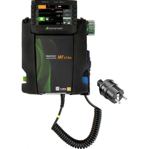 Gossen Metrawatt PROFiTEST MF XTRA VDE tester, instalační tester, Norma VDE 0100, 0100-600, 0105, 0113, 0411, 0413, 2730557+1625621, EN a DE menu